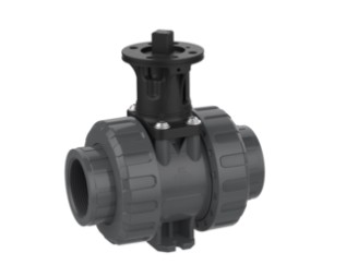 2-weg modulaire kogelkraan M1 adapterset, siliconenvrij – draadmof NPT (PVC-U)