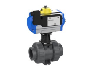 Kugelhahn 2W M1 BSP – PVCu Gewindemuffe R