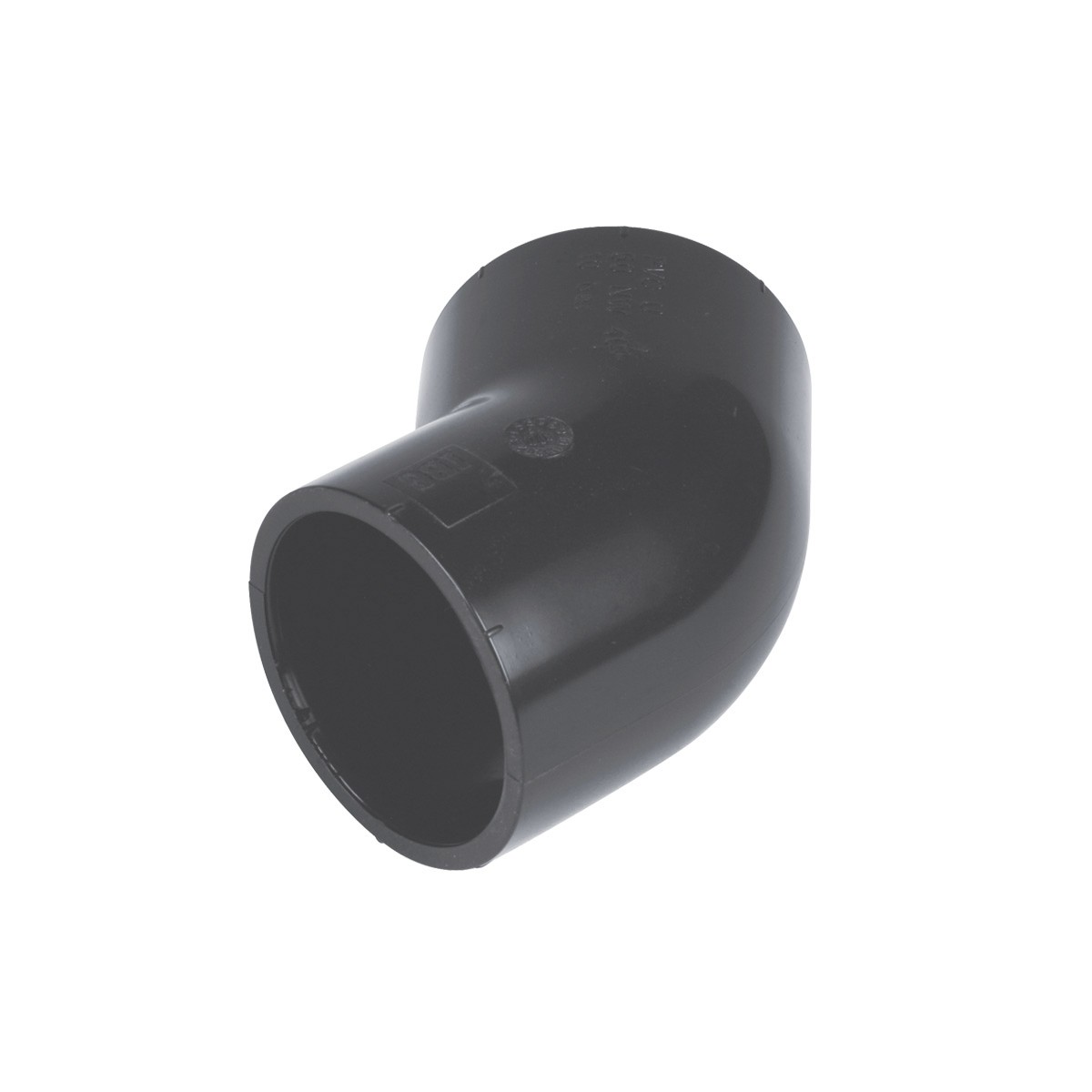 Gomito IBG® 45° bicchiere da incollare, grigio