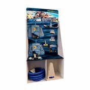 Ocean® Verkaufsdisplay für Reinigungszubehör