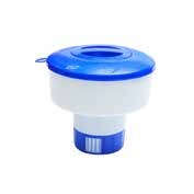 Smart Dosierschwimmer blau/weiss