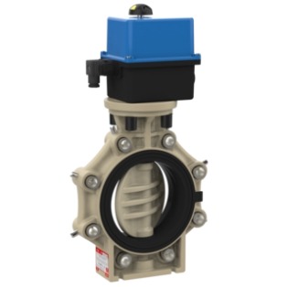 Absperrklappe K4 Lug Type ANSI mit Elektroantrieb