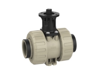 Kugelhahn 2W M1 Adapterset Gewindemuffe NPT (Code 30M)
