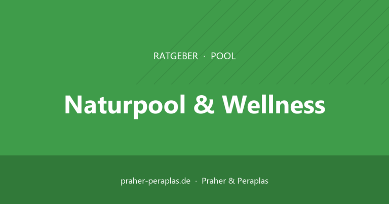 Naturpool und Schwimmteich: Technik und Filterung – Ratgeber Praher & Peraplas