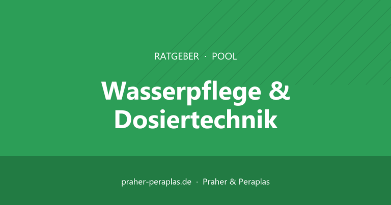 UV-Anlage und Ozon zur Poolwasseraufbereitung – Ratgeber Praher & Peraplas