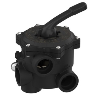 Rückspülventil V6 ND metrisch, Gewinde BSP mit Top+Bottom Klebe – ABS schwarz (Code 10)