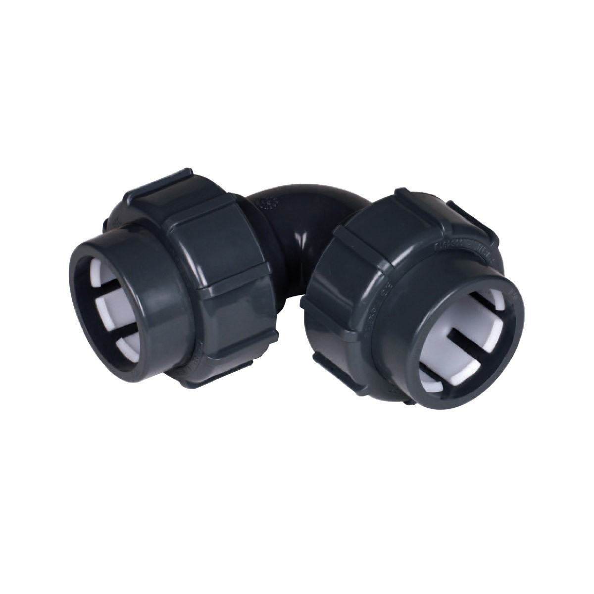 Winkel 90° FlexFit, Klemm - Klemm (Code 90)