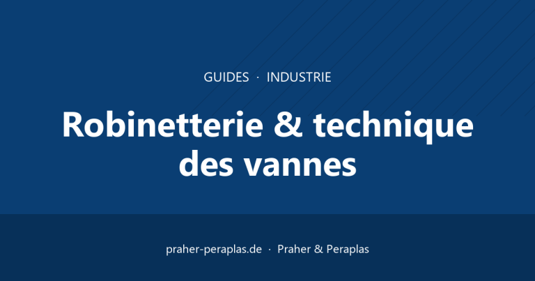 Clapets anti-retour en plastique : types de construction et domaines d’application