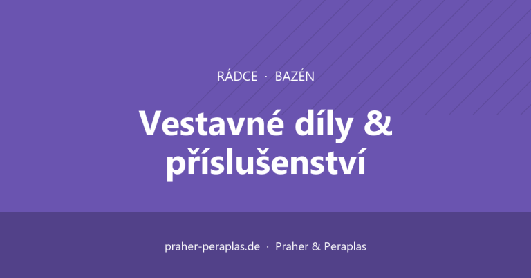 Správný výběr bazénového skimmeru: vestavné díly pro fóliové, betonové a prefabrikované bazény