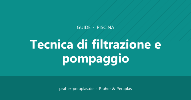 Dimensionare correttamente la pompa piscina: portata di ricircolo e tempo di funzionamento