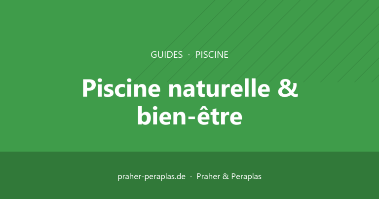 Piscine naturelle et étang de baignade : technique et filtration