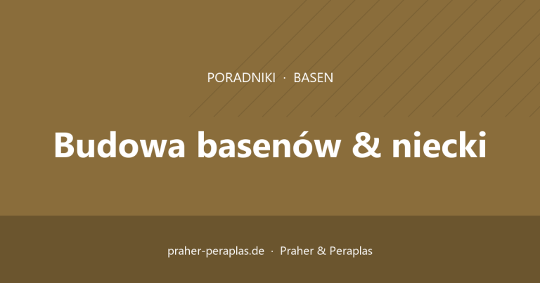 Obrzeże basenu: kamienie obrzeżowe, przyłącze tarasu, spadek