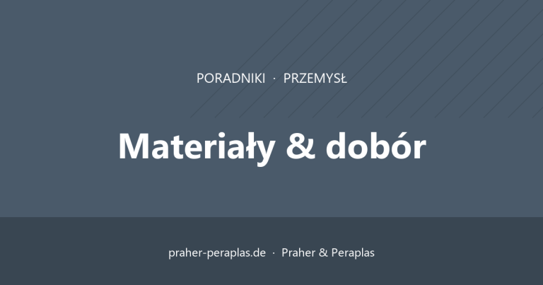 Wybór materiału do armatur z tworzyw sztucznych: PVC-U, PVC-C, PP i PVDF w porównaniu